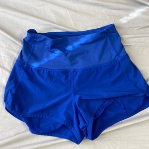high rise speed up shorts